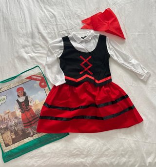 Disfraz de pastorcita talla 3-4 años