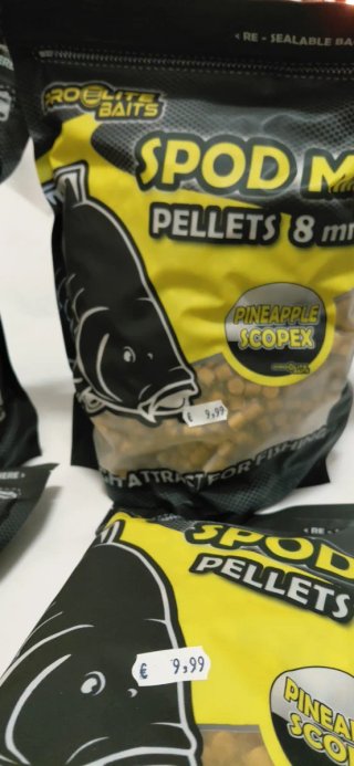Pellets Spod Mix Piña Scopex 8mm