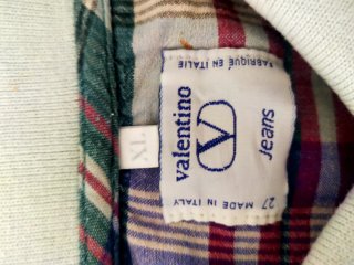 Camicia Valentino Jeans Quadri Vintage Multicolor