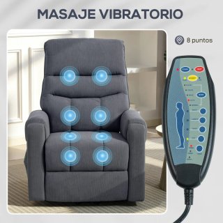 Sillón Levanta Personas 8 Puntos Masaje