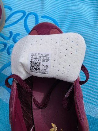 Zapatillas Adidas Gazelle Burdeos Talla 41,1/3