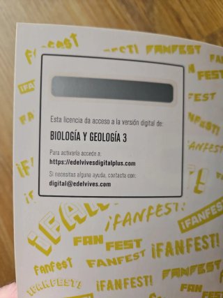 Biología y Geología 3 ESO EDELVIVES Fanfest