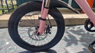 Bicicleta infantil rosa