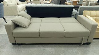 Sofá cama 3 plazas beige