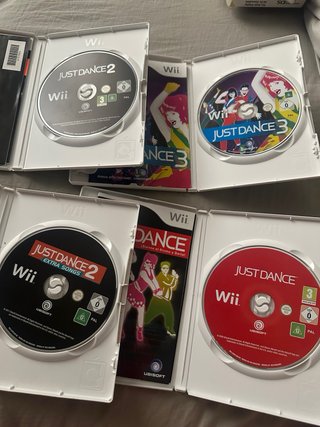 Pack 4 Juegos Just Dance Wii