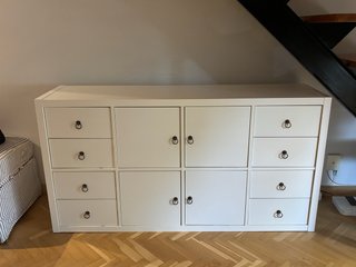 Estantería Kallax con accesorios Ikea