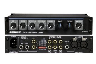 Shure SCM262 Mezclador Estéreo
