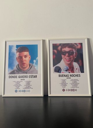 Cuadros Quevedo Donde quiero estar y Buenas Noches