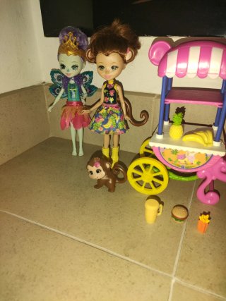Lote de muñecas Enchantimals