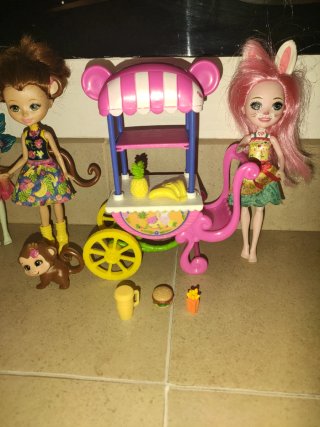 Lote de muñecas Enchantimals