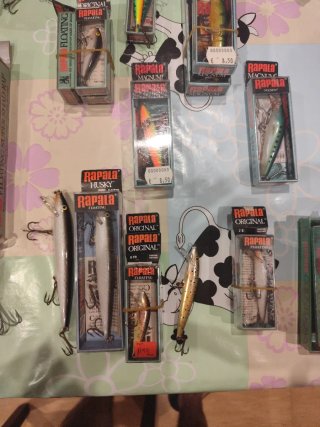 Señuelos Rapala variados