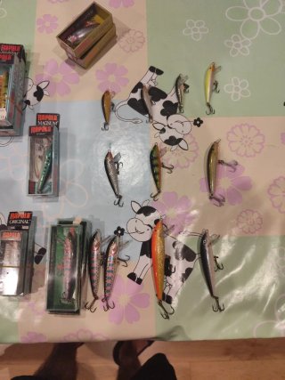 Señuelos Rapala variados