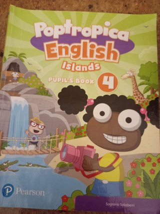 Se vende libro de inglés de 4° primaria