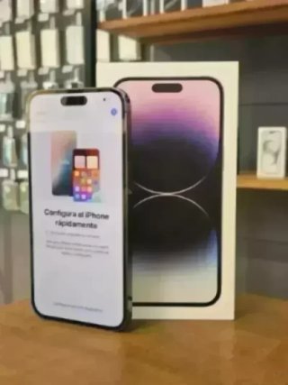 IPHONE 14 PRO MAX 128GB MORADO BATE. 100%