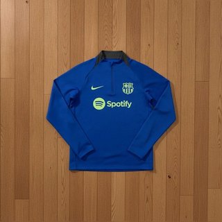 Nike FC Barcelona Dri-FIT Training Drill Top Blue Spotify