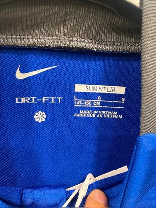 Nike FC Barcelona Dri-FIT Training Drill Top Blue Spotify