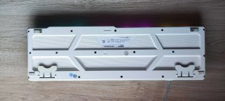 Teclado Gamer Blanco RGB