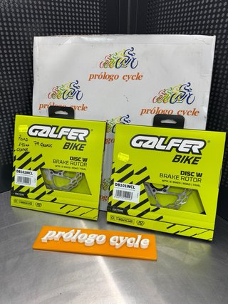 2 Discos Galfer 140mm Road Center Lock