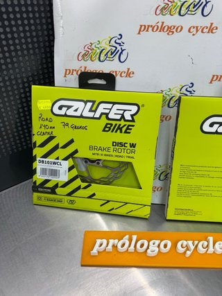 2 Discos Galfer 140mm Road Center Lock