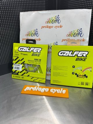 2 Discos Galfer 140mm Road Center Lock
