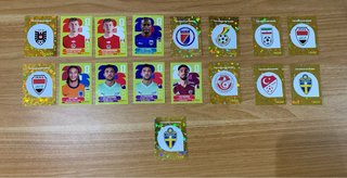 Lote 17 cromos Panini United Edition