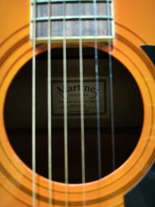 Guitarra Acústica Martinez