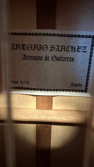 Guitarra Flamenca Antonio Sanchez 1018