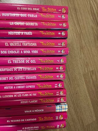 Colección de libros Tea Stilton