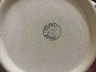 Sopera Pickman Porcelana Flores Dorada