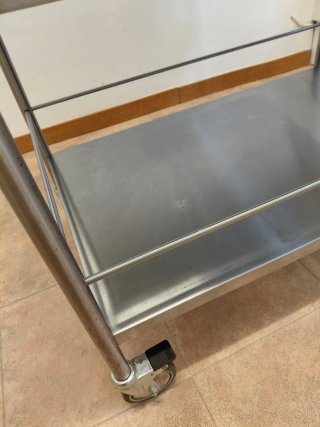Carro cocina IKEA FLYTTA acero inoxidable
