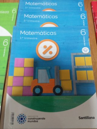 Libros de texto 6 primaria Santillana