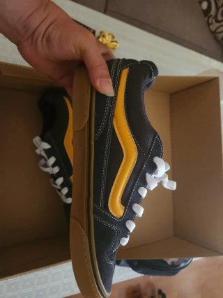 Botas Vans Talla 45 (11.5) Negro/Amarillo
