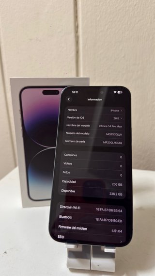 iPhone 14 Pro Max 256GB Morado