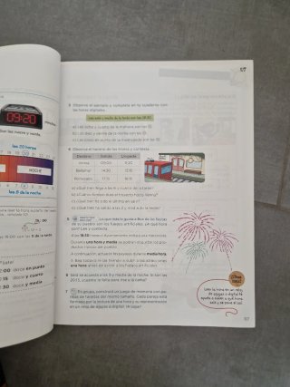 Libro matemáticas 3 primaria