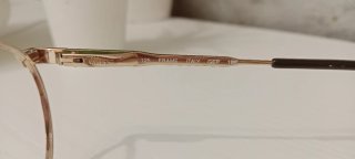 Gafas Vintage luxxotica (oro 18k gep) -
