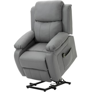 Sillón Relax Levanta Personas Gris