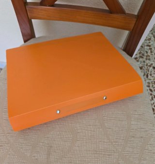 Archivador naranja OfficeTree (2 anillas)