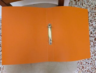Archivador naranja OfficeTree (2 anillas)