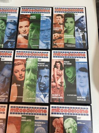 Lote 11 Películas DVD Mitos del Cine