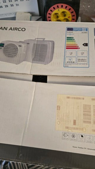 Aire Acondicionado Split Móvil Eurom AC2401