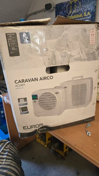 Aire Acondicionado Split Móvil Eurom AC2401