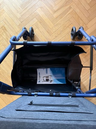 Andador Ortopédico Plegable Azul
