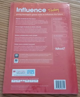 INFLUENCE TODAY 3 Student's book: libro de text...