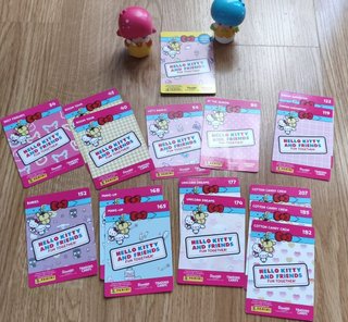 Pack 16 Cartas Hello Kitty Fun Together!