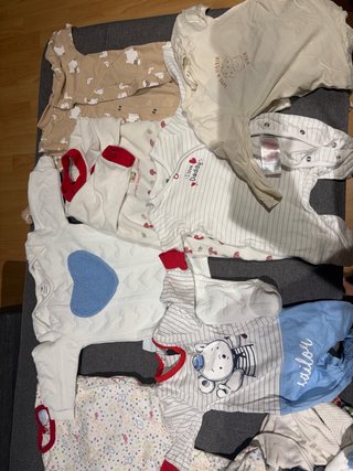 Lote pijamas bebé 62cm