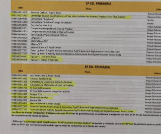 Lote libros 6 primaria GSD