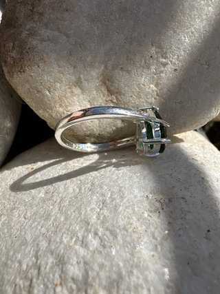 Anillo Plata 925 Gota Turquesa