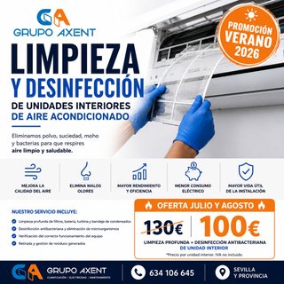 Empresa de limpieza /reparación aire acondicionado