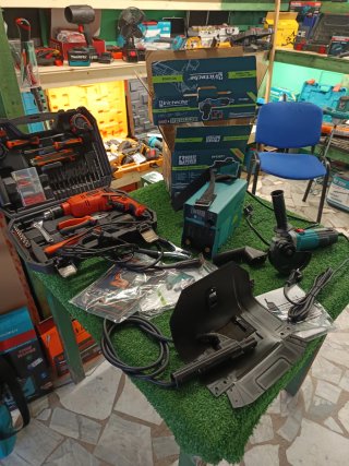 Kit completo saldatore e trapano
