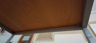 Mesa de estudio/trabajo madera y metal